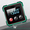 Magnetic Digital Angle Finder with Electronic Laser Gauge Protractor Inclinometer Level Magnets Level Ruler Angle Slope 0-90°