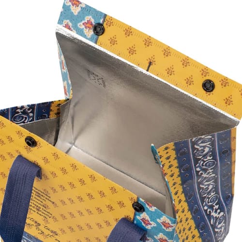 HEADS VFE-2CB Eco Bags, 20 X 25 X 14 Cm, Yellow, 10-Pack, Vintage Fabric, Cool Bags, Easy Cooling, Et?