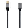 Aisens USB 3.2 type-C Extension Cable Aisens A107-0635 20gbps 5a 100w/ Usb Type-c Male - Usb Type-c Female/ Up To 100w/ 2500mbps/ 1m/