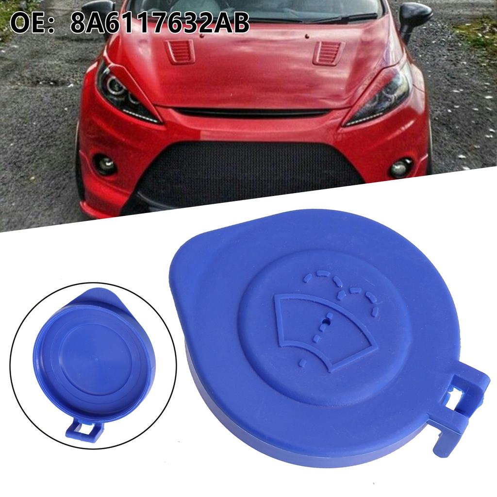 Reservoir Screen Washer Cap Wash Bottle Cap Washer Fluid Windshield Blue
