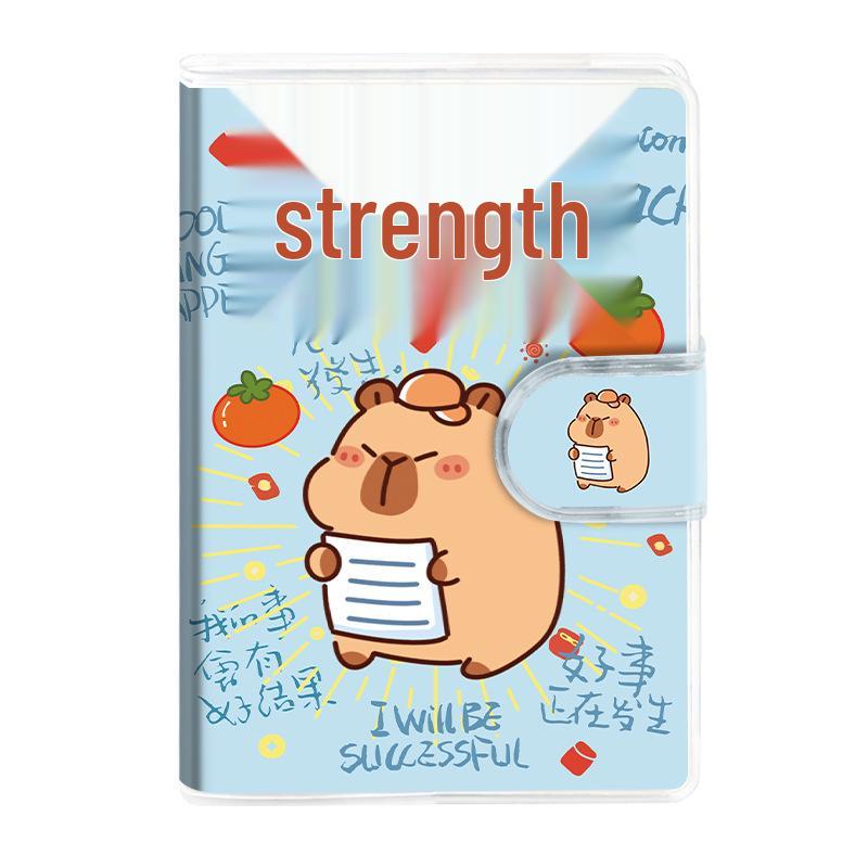 Velcro A7 Splatter Animal Mini Pocket Notebook Cover