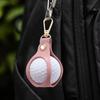 Bolsa para Bola de Golfe com Clipe para Calças, Cesta de Couro Sintético, Antiderrapante, Suporte Portátil para Bola de Golfe, Fivela de Metal, Organizador de Golfe, Porta-Bolas de Golfe