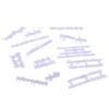 Diy Alphabet Letter Cake Mold Blessing Cookie Biscuit Stamp Embosser Cutter Fondant Cake Decoration Tool Biscuits Baking Tool