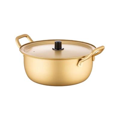 Korean Style Double-Handle Noodle Pot Set