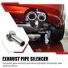 Silenciador de tubo de escape Durabilidad Instalación práctica Silenciador de escape Pieza de automóvil