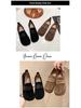 Women's 2025 Spring Soft-Soled Non-Slip Cowhide Loafers: Versatile, Comfortable Flat Shoes