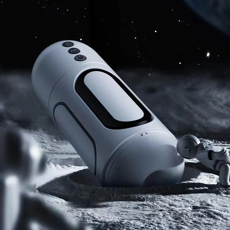 Automatic Male Masturbator Telescopic Vibrating Sounding Deep Throat Sucking Blowjob Masturbation Vagina Aircraft Cup Adult