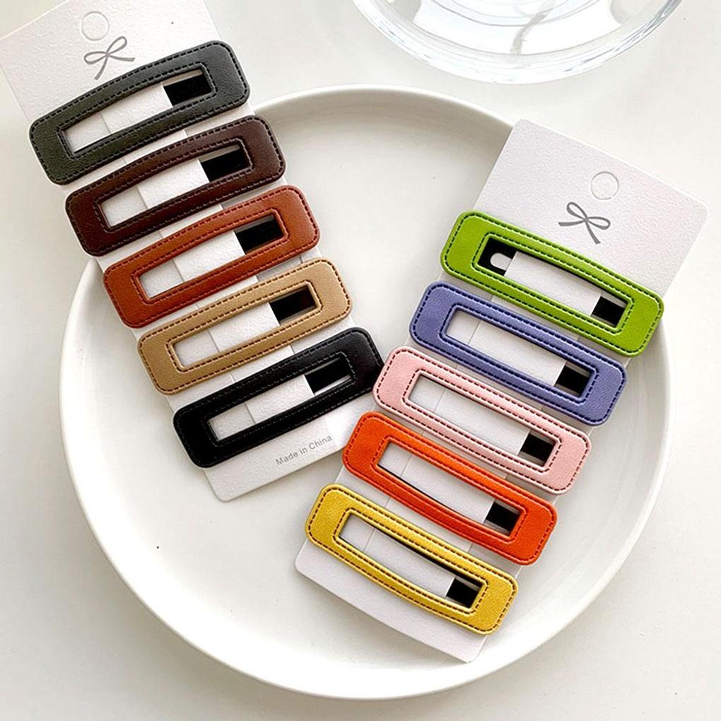 Women's Daily Hair Clips, Snap Clips, 5-Piece Set