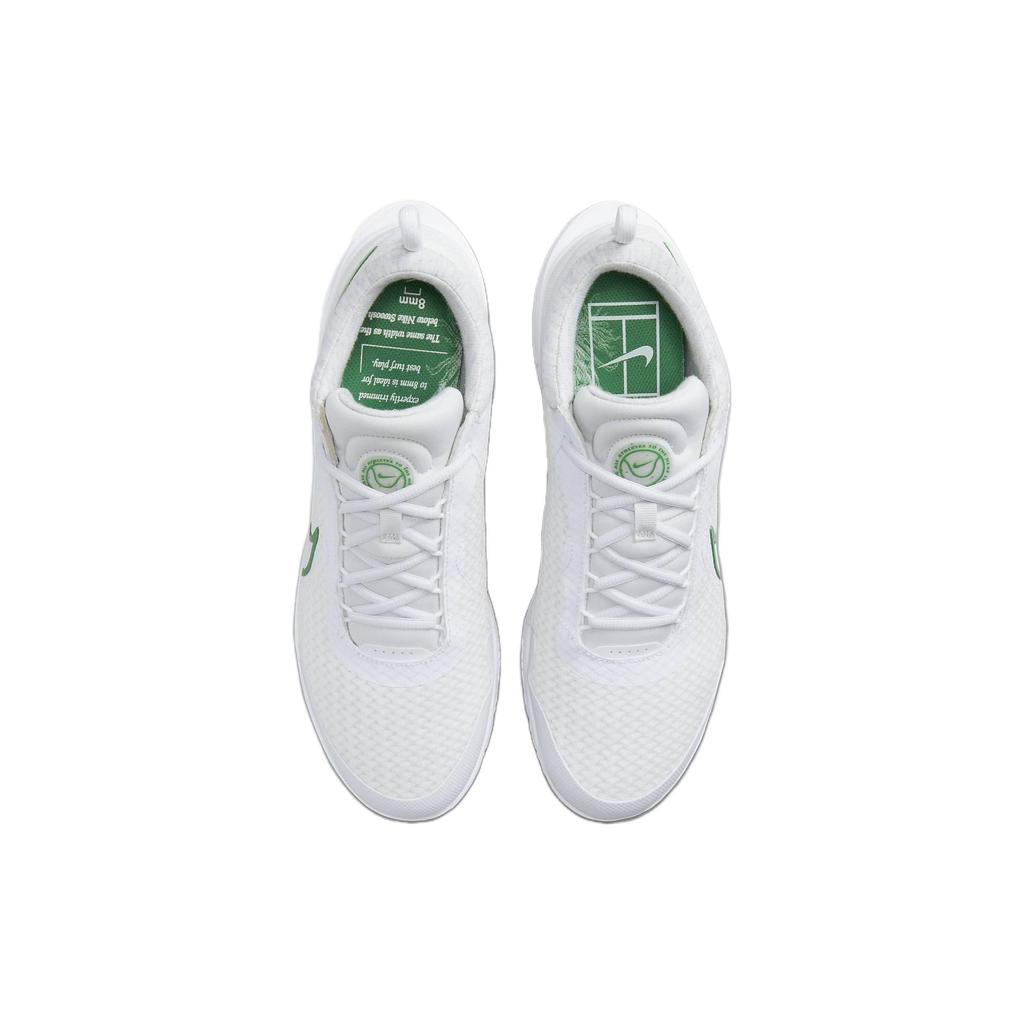 NikeCourt Zoom Pro HC White Kelly Green Men Sneakers Off-White DV3278-103