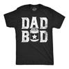 Dad Bod Funny Beer Can T Shirt Unisexs Fathers Day Vintage Washed Stylish Casual Comfortable Unisex Breathable Streetwear