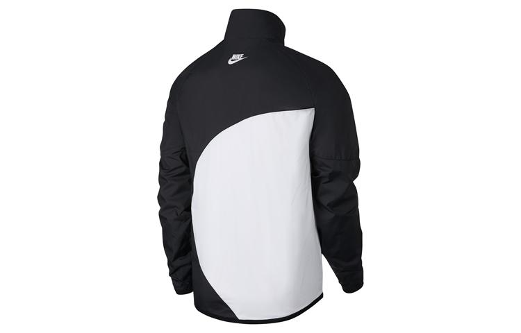Nike Jackets Men's Black/White Stand Collar Moderate Other CU4104-011