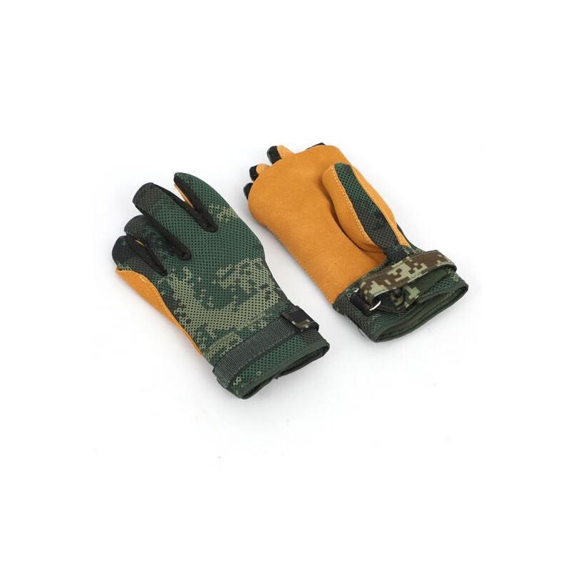 Rappelling & Climbing Full-Finger Cowhide Gloves