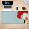 Boy Anime Leather Mouse Pad Dragon Ball Oversized Lock Edge Gaming Desk Pad Cartoon Extra Long Wrist Brace NonSlip Keyboard Mat