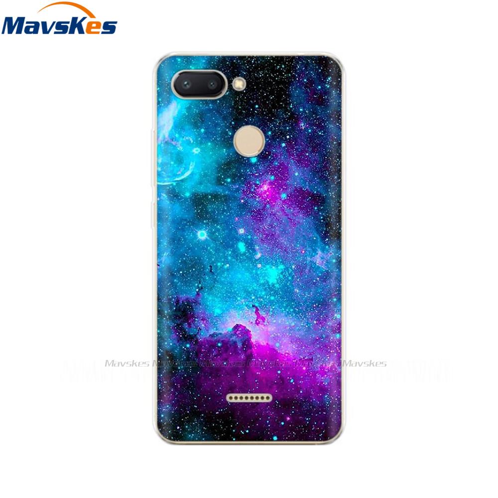 Silicone Cover for Xiaomi Redmi 6 Case Full Protection Soft Tpu Back Cover Phone Case for Xiaomi Redmi 6 Redmi6 Bumper Coque Bag