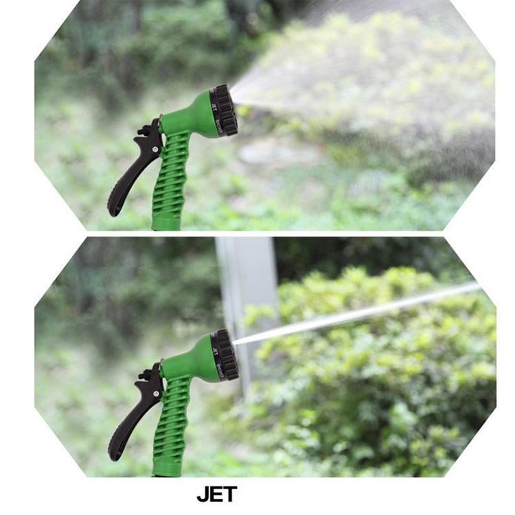 Tubo flessibile da giardino per acqua flessibile espandibile Tubi in plastica Pistola a spruzzo per irrigazione Spray per autolavaggio