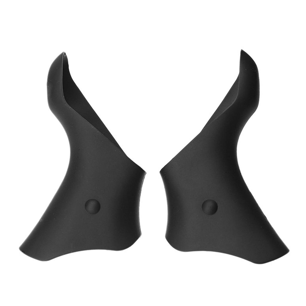 1 Pair Colorful Hood Cover for Road Bikes Brake Cover Protectors Hood Silicones Bikes Handlebars Grip Protectors Set