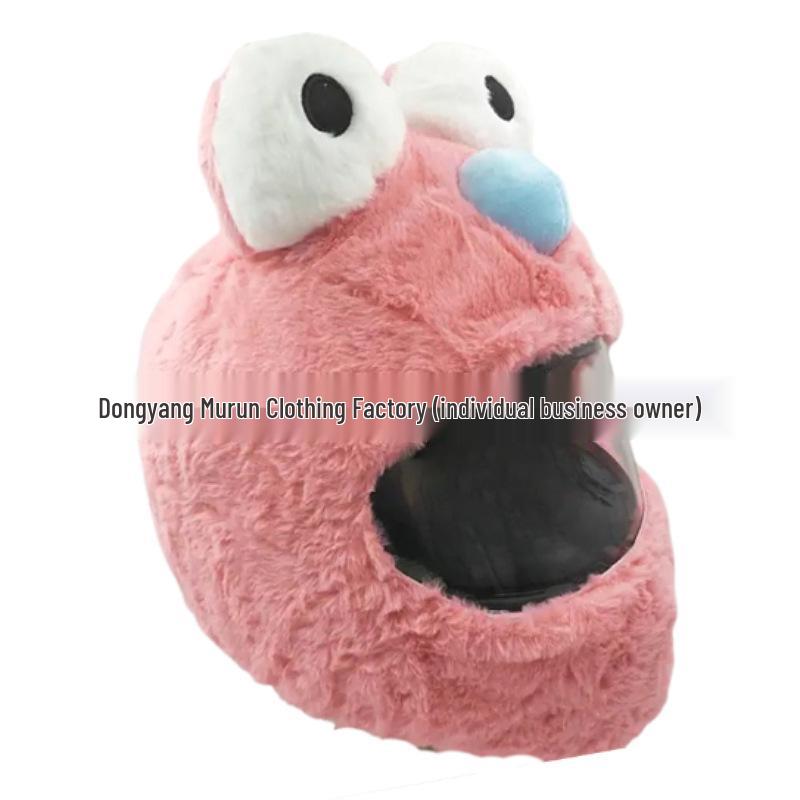 Motorcycle Helmet Decoration: Cartoon Rabbit, Toothless, Pumpkin Head Covers
