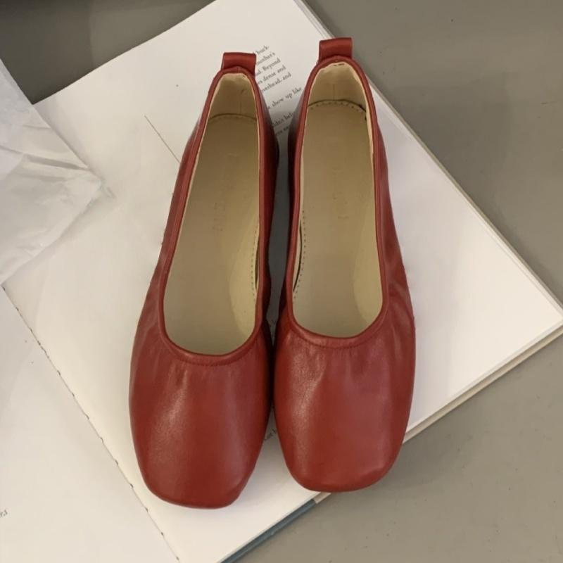 Fashion Soft Shoes Women Flats Spring Shallow Mouth Slip-on Round Toe Casual Female Sneakers Dress New Dress Comfortable Women Flat Shoe 35 3598₽