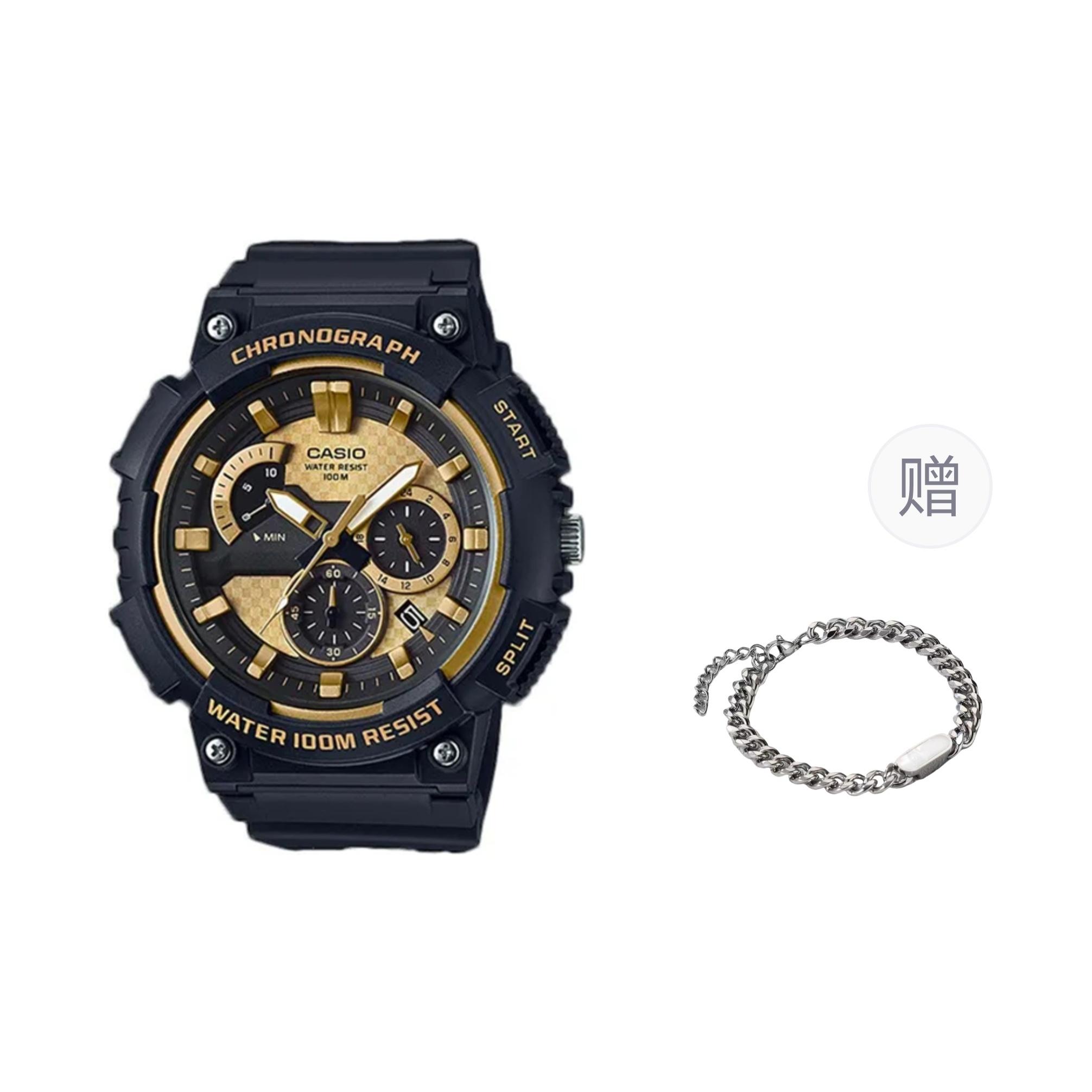 CASIO Men Black Watch MCW-200H-9A- Black Regular Watch Box