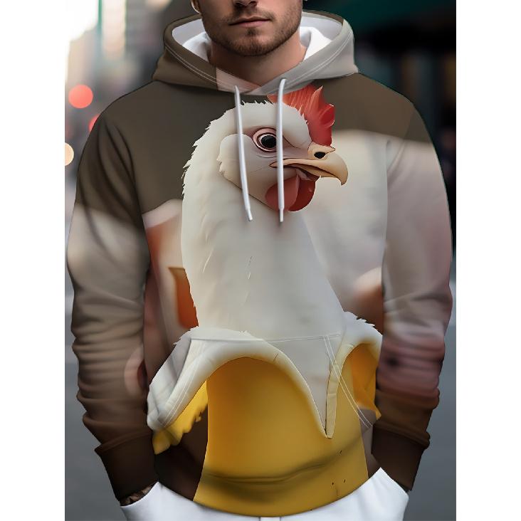 2026 New Colorful Animal Prints Hoodie 3D Sweatshirt Men/Women Hooded Autumn And Winter Coat Mens Clothing Funny Jacket Black Hoodies