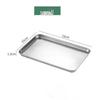 Wutuo 430 Stainless Steel Square Steaming and Baking Tray
