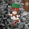 Christmas Decorations, Large Santa Elk Snowman Penguin Gift Bag, Christmas Pendant Supplies