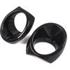 2PCS Car Front Fog Lights Ring Cover Trim for Honda Pilot 2019 2020 2021 2022, ABS Material Automotive Front Bumper Driving Fog Lamp Light Decorative