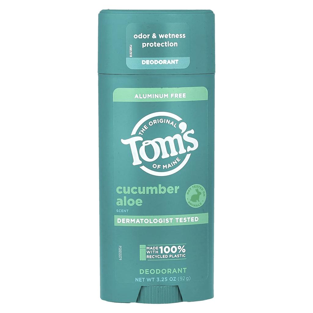 Tom'S Of Maine, Aluminum Free Deodorant, Cucumber Aloe, 92G(3.25Oz)