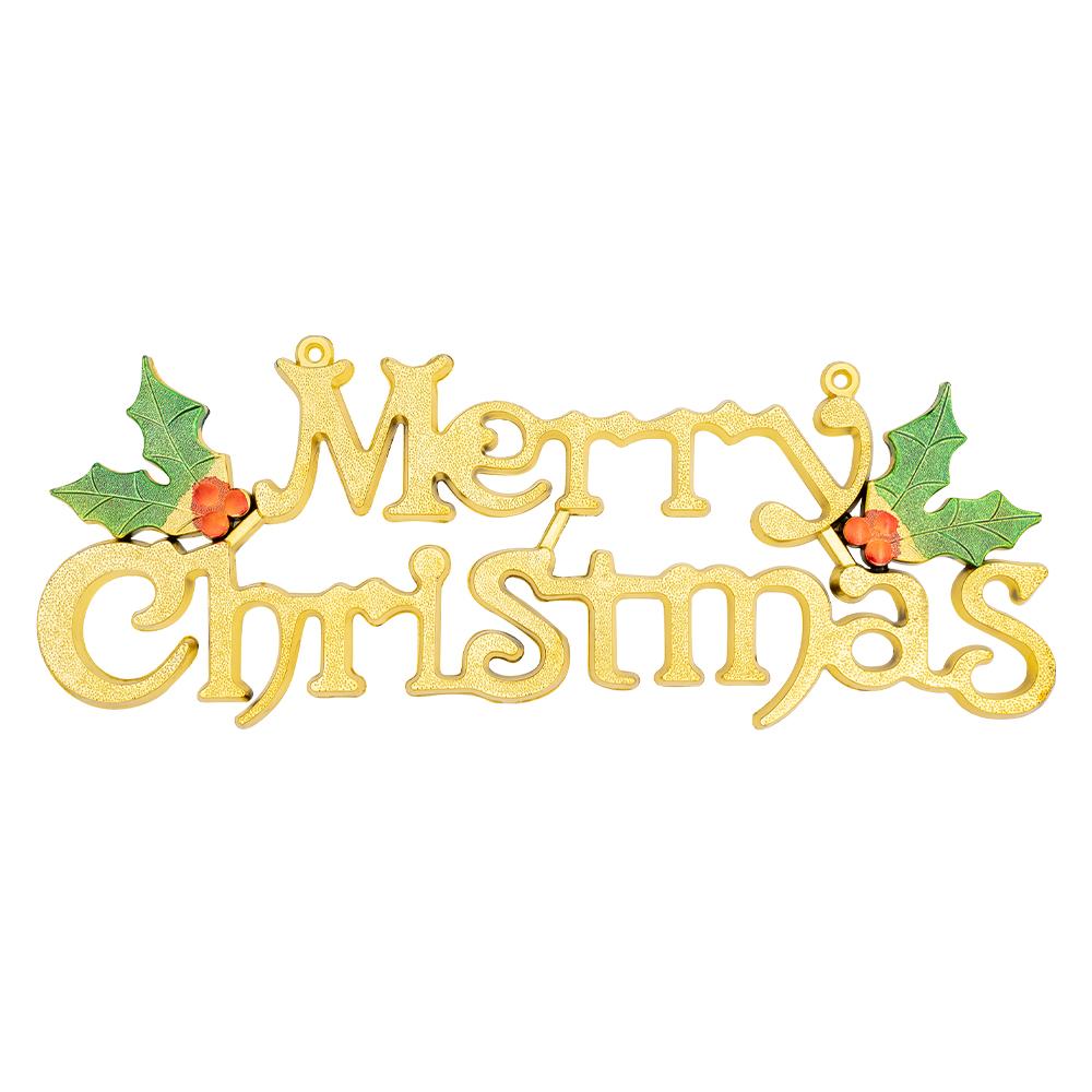 1Pcs 19-60CM Merry Christmas Letter Christmas Tree Decorations Pendant for Home Decor DIY Crafts New Year 2025 Party Supplies