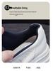 Women's 7cm Thick Sole White Lace-Up Sneakers - Height-Boosting Platform Athletic Shoes