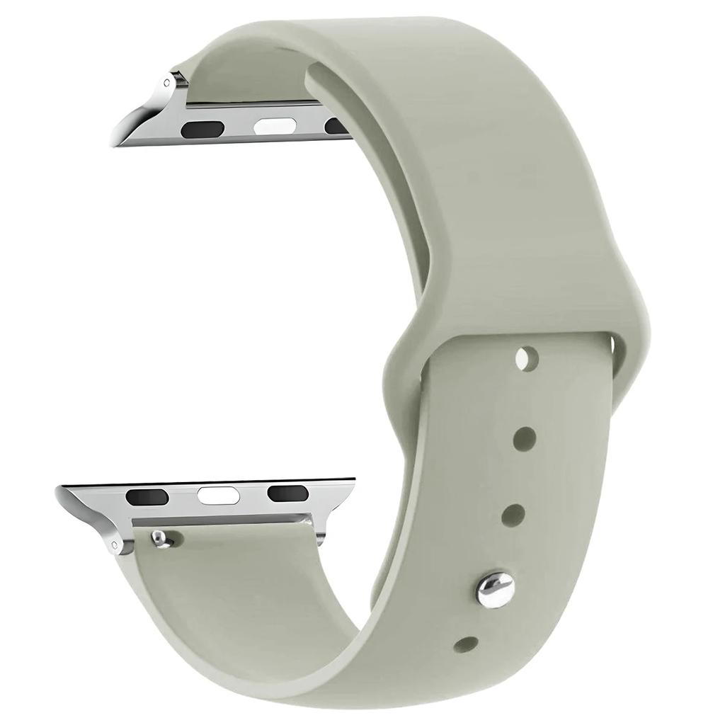 Banda din silicon pentru curea Apple Watch 44mm 45mm 40mm 41mm 42-38mm 45mm bratara sport iwatch seria 8 7 6 5 4 3 SE 9 Ultra 2 49mm