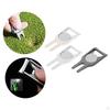 Golf Tool Ball Mark Putting Kit Golfer Training Accessory