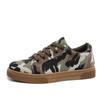 European and American large size camouflage canvas shoes spring and autumn new casual flat comfortable sports shoes