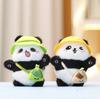 Plush Panda Toy With Keychain For Girls Soft Stuffed Animal Gift For Kids