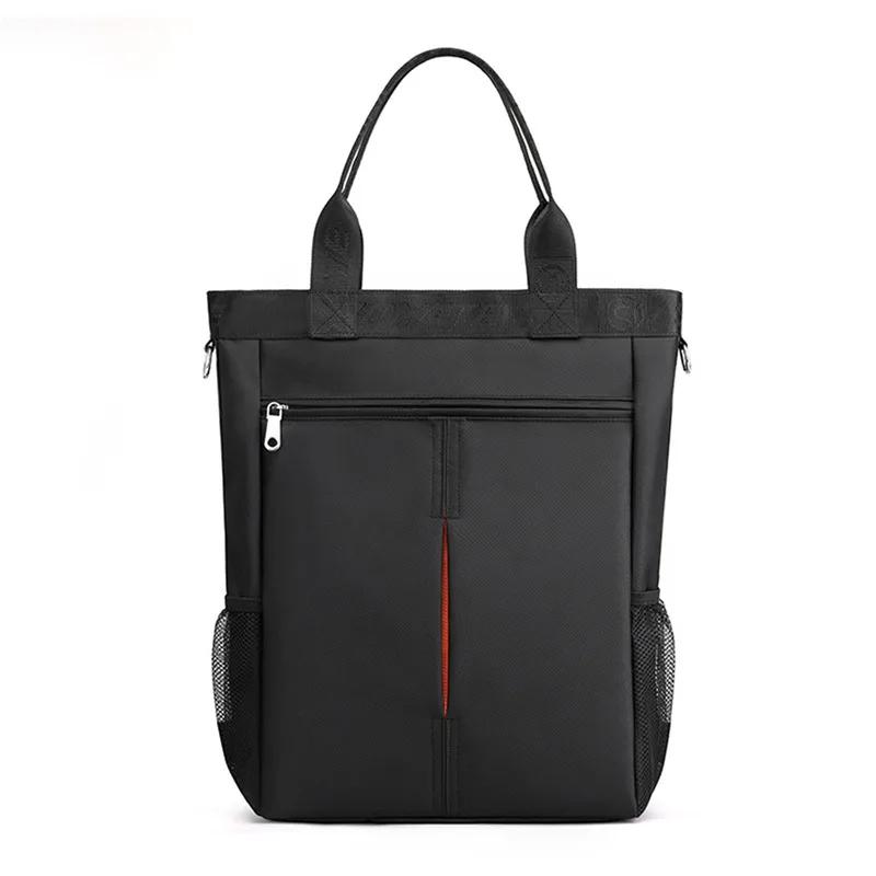 

Men Shoulder Messenger Bag Oxford Cloth Material British Casual Tote Multi-function Large Capacity Design Handbag