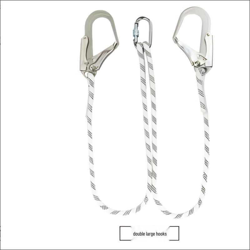 Lieve Double Hook Fall Protection Safety Lanyard 2 Meters