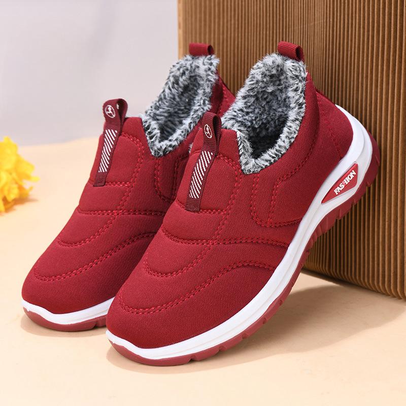 Cloth Shoes, Cotton Shoes, Warm Shoes, Fleece Sports Shoes, Anti-slip Shoes for The Elderly