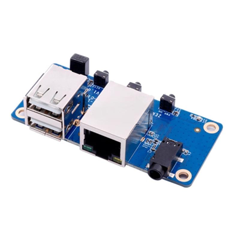 For Orange Pi  2W Expansion Board USB 2.0  2  Video Mic  Receiver  Interface HAT Development Board