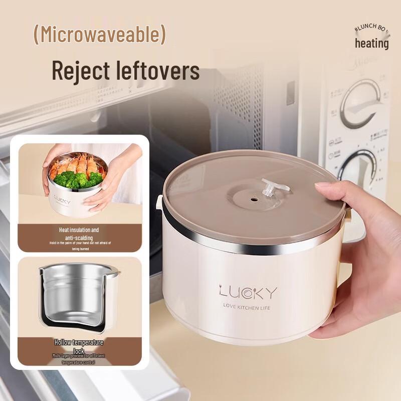 4-vrstvý nerezový izolační svačinový box pro studenty