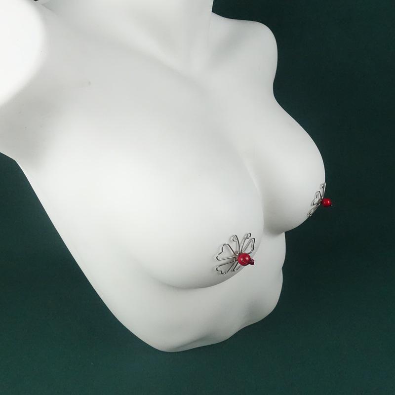 Flower-Shaped Invisible Nipple Covers for Adults