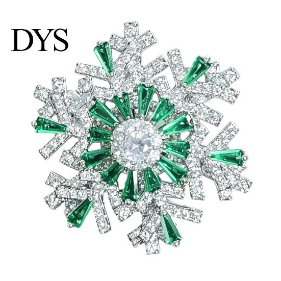 Sparkling Snowflake Brooches Brooch Pin for Women, Rhinestone Alloy Lapel Women Formal Pins Pin, Decorative Accessory Coats Sweaters Suits Dresses