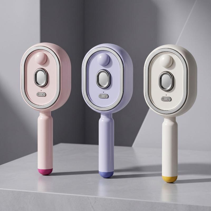 Hårplejespray Massagekam Vibrationshovedbundsmassage Hårbørste Hovedmassager Hårspray Forstøverbørste Hårolieapplikator