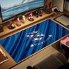 SC Heerenveen Druck Kissen Rutschfest Laptop Tablet Großes Mauspadd XXL Matte Mini-PC Spielmatte Mit Verriegeltem Rand