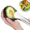 1Pc Stainless Steel Avocado Slicer, Knife and Nucleator - Manual Multi-Function Kitchen Tools