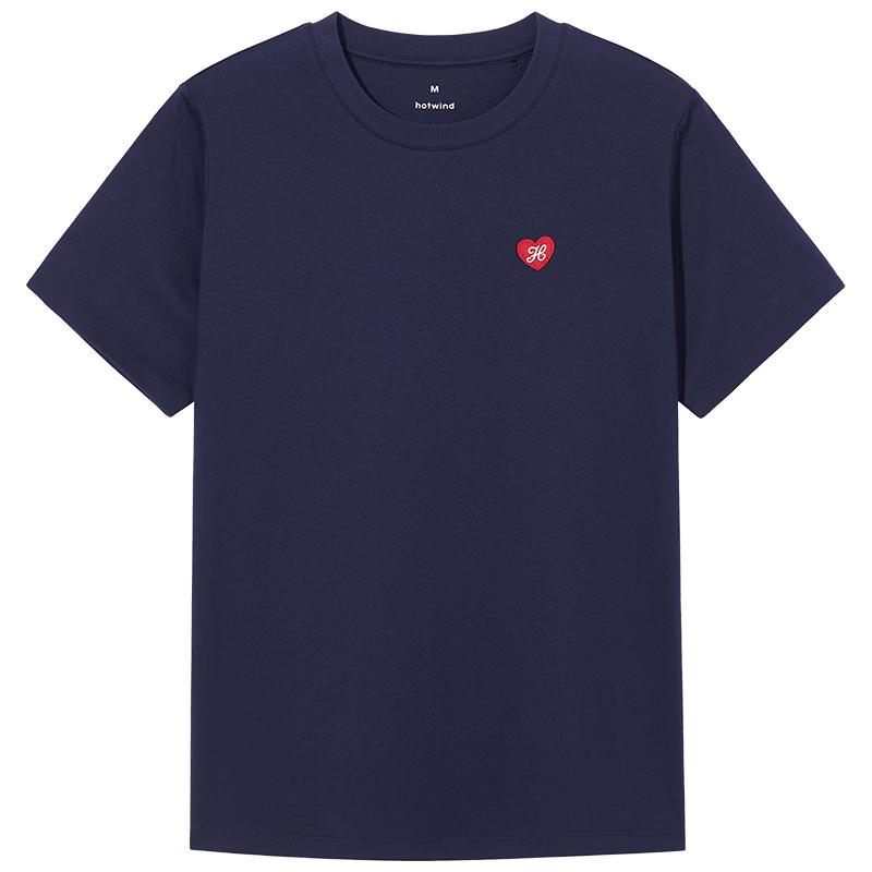 

Hotwind Women s Heart Print Cotton T-shirt S