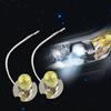 2pcs H3 55W Car Halogen Headlight Bulbs Yellow 3000K Car Headlight Lamp Universal Auto Fog Light