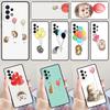 Hedgehog and Balloon Phone Case For Samsung Galaxy A42 A31 A40 A51 A71 A32 A80 A91 A52 A72 A73 A20e A21S A50 A70 A11 A12 Cover
