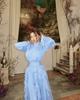 2025 Spring/Summer Women's Chiffon Pleated Wave Pattern Formal Dress