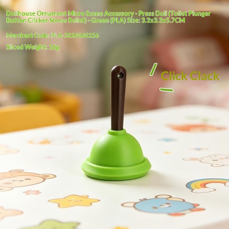 3D Printed Cactus Clicker Keychain Mini Fidget Clicker Toy Portable Push Button Stress Relief Keyring Gift For Kids Adults