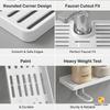 Practical Shelf | Bathroom Sink Organizer, Multi-functional Plastic Kitchen and Bathroom Sink Storage Rack Set - Faucet Hanging Storage Shelf
